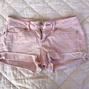 Aeropostale Pink Jean Shorts